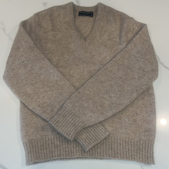 Vintage Robert Bruce Flecked Wool Sweater L - Picture 1 of 10